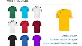 Catalogo Equipaciones Mizuno 2023-2024